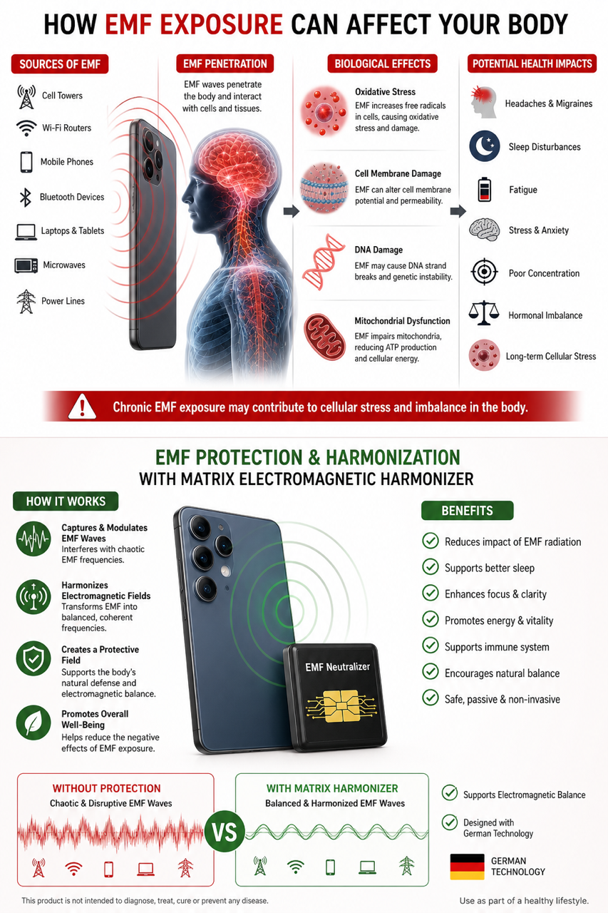 MATRIX Electromagnetic Harmonizer with German Technology